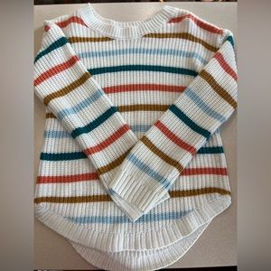 Sonoma Junior’s Striped Knit Sweater